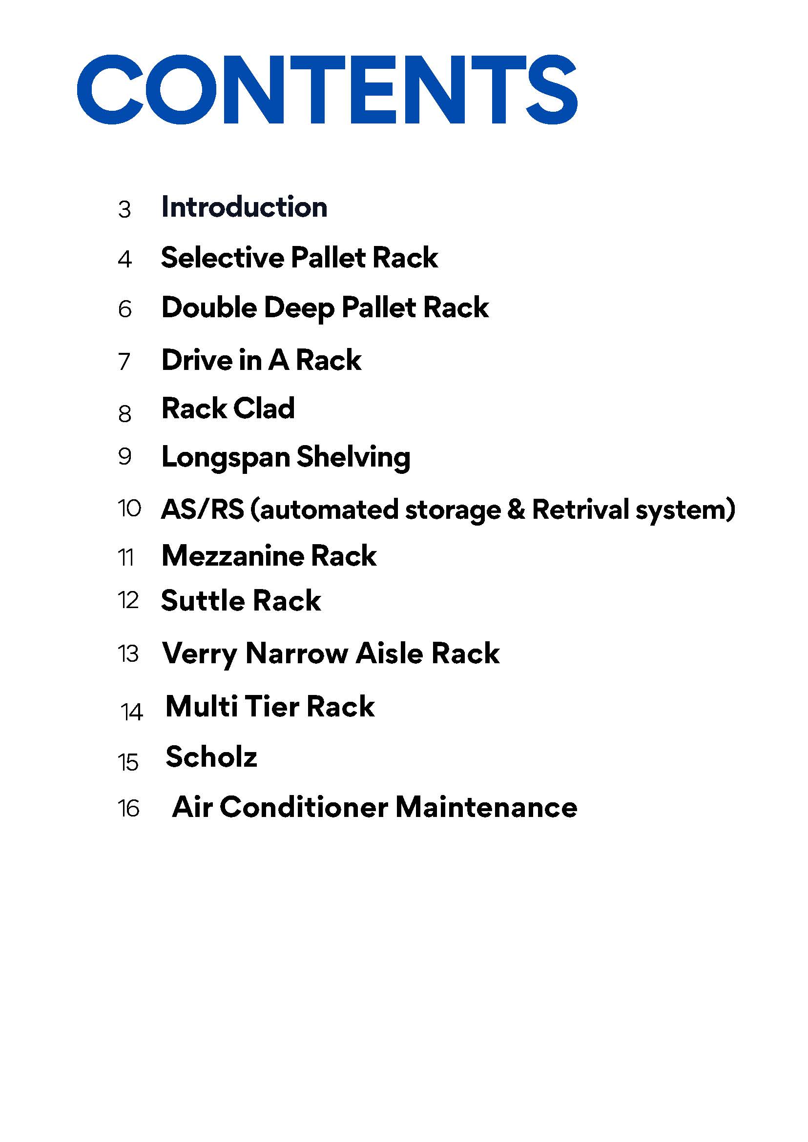 Contents